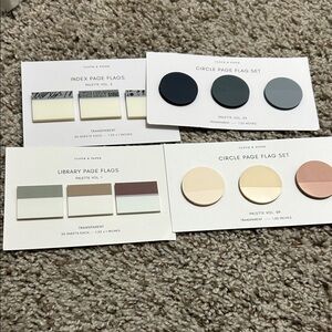 Cloth & Paper Page Flag Collection - Elegant Neutrals